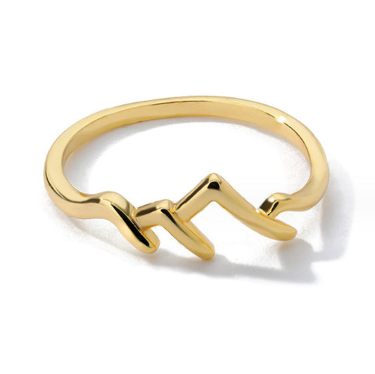 Mountain-shaped Ring