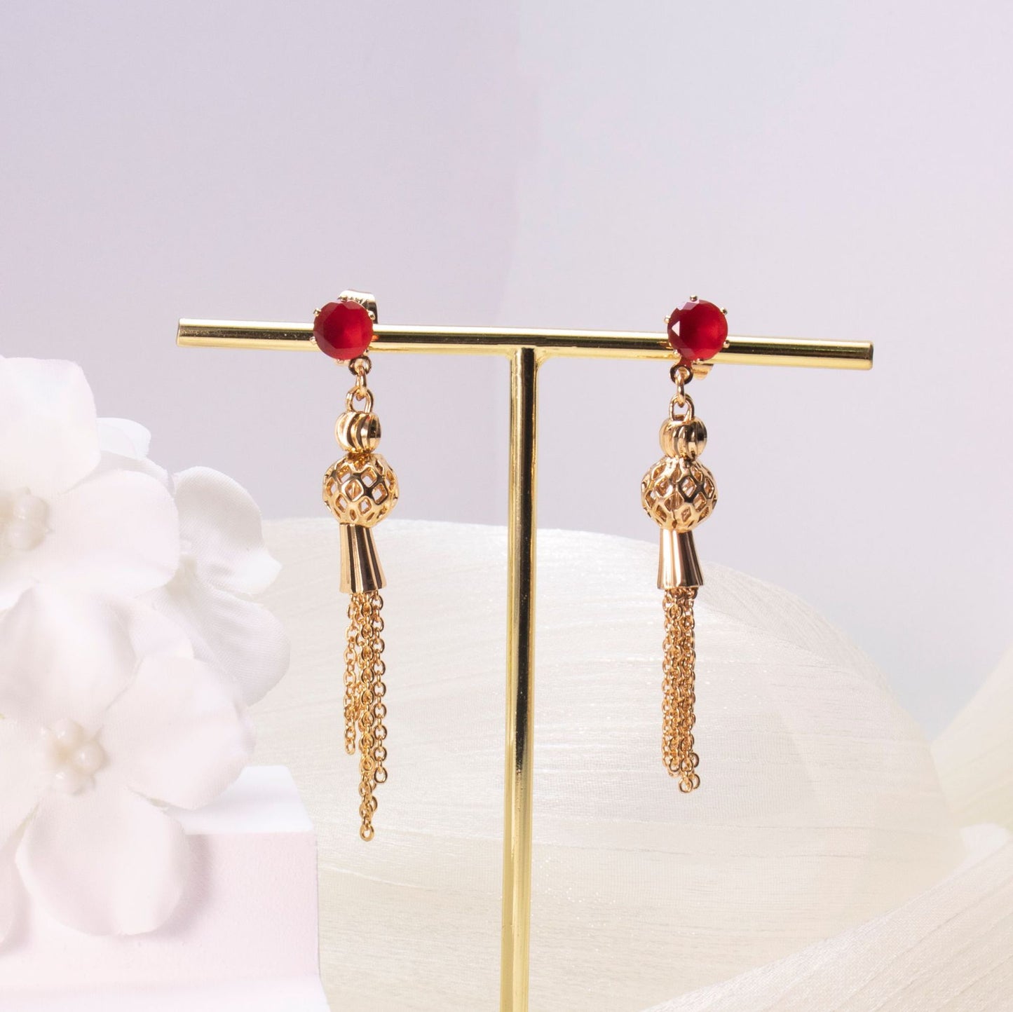 Diamond Tassel Earrings Eardrops