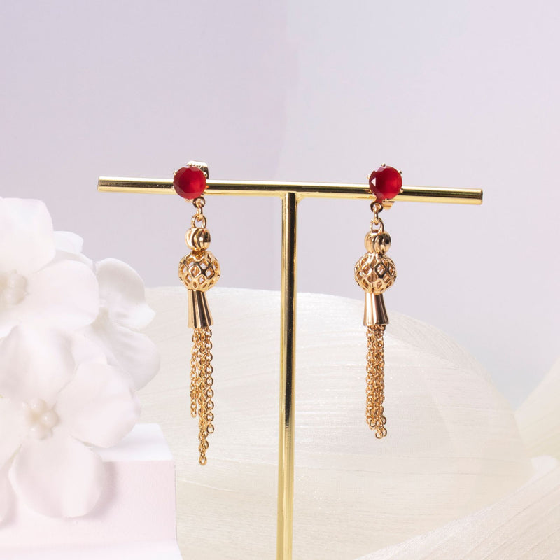 Diamond Tassel Earrings Eardrops