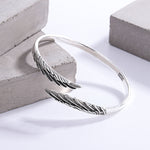 Angel Wings Silver Ring