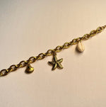 Starfish Pearl Bracelet
