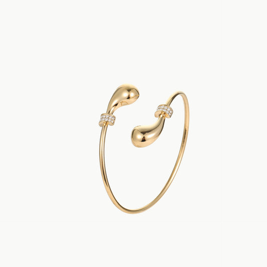 Fashion Design Stainless Steel Opening Bracelet