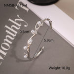Fashion Design Stainless Steel Opening Bracelet